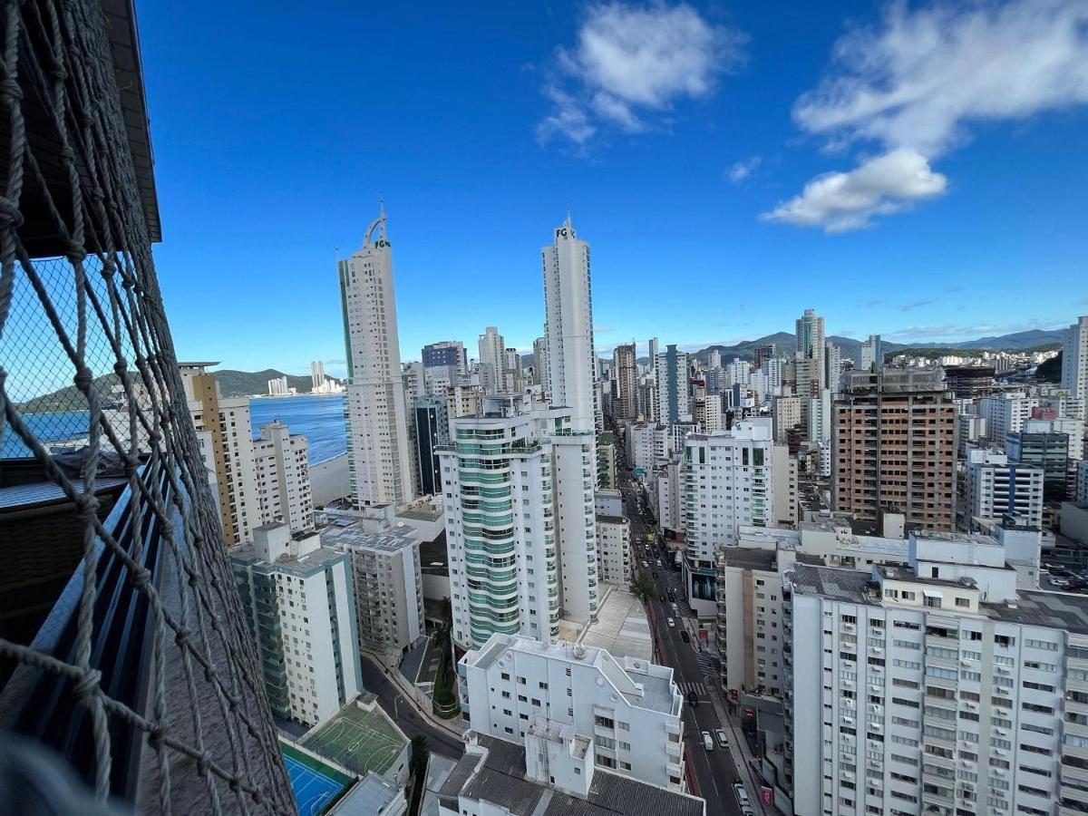 Ct01- Vista Mar| Telas Protecao| Churrasq, Garagem Balneário Camboriú エクステリア 写真