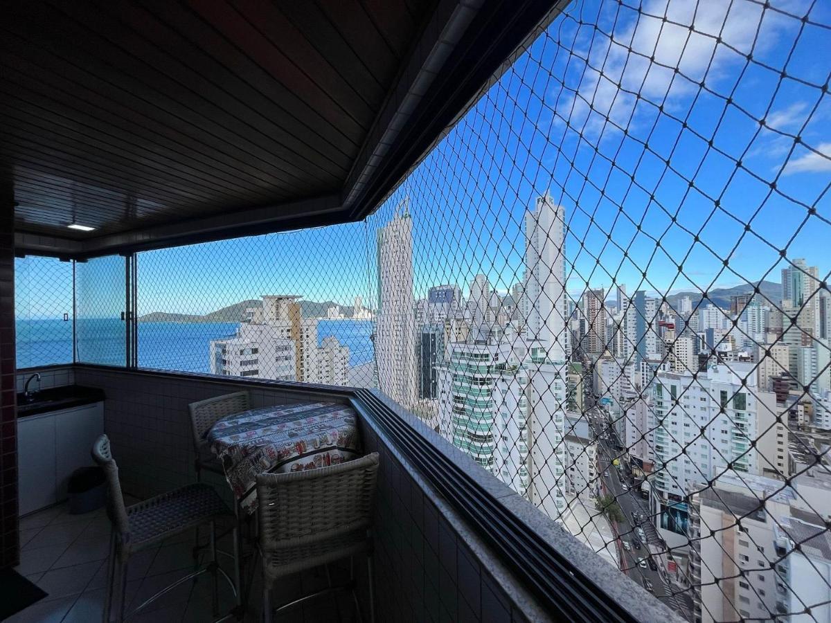 Ct01- Vista Mar| Telas Protecao| Churrasq, Garagem Balneário Camboriú エクステリア 写真